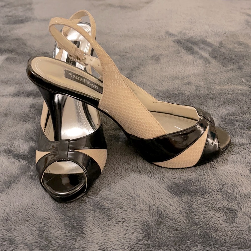 White House Black Market Sling backs